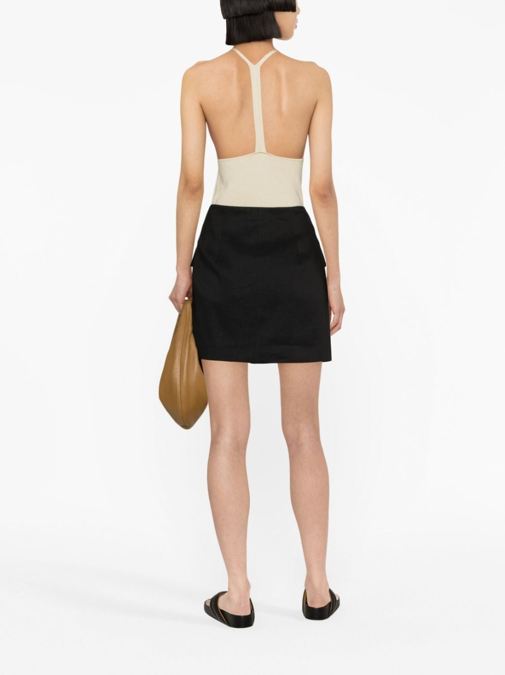 knitted wool-blend tank top - 4