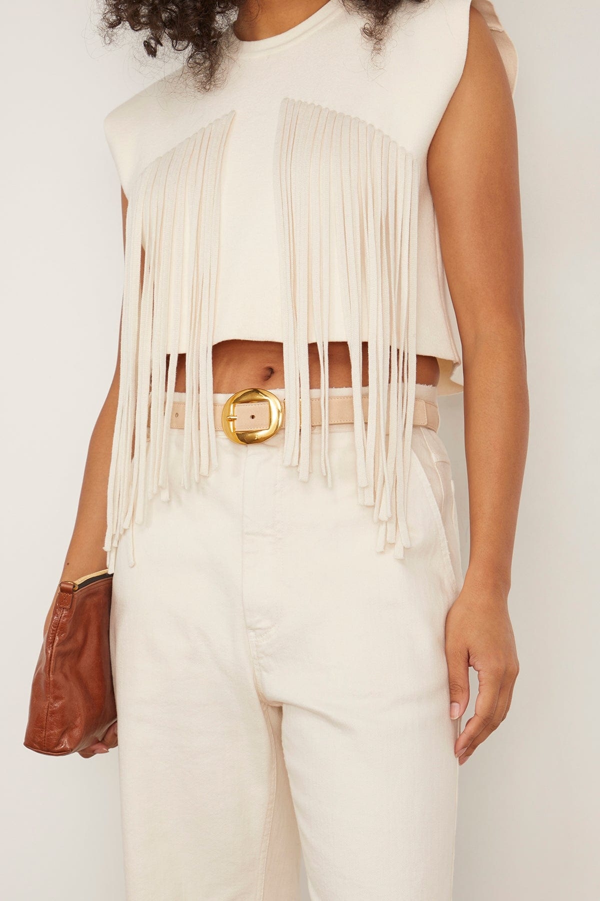 Vintage Brass Belt in Light - 2