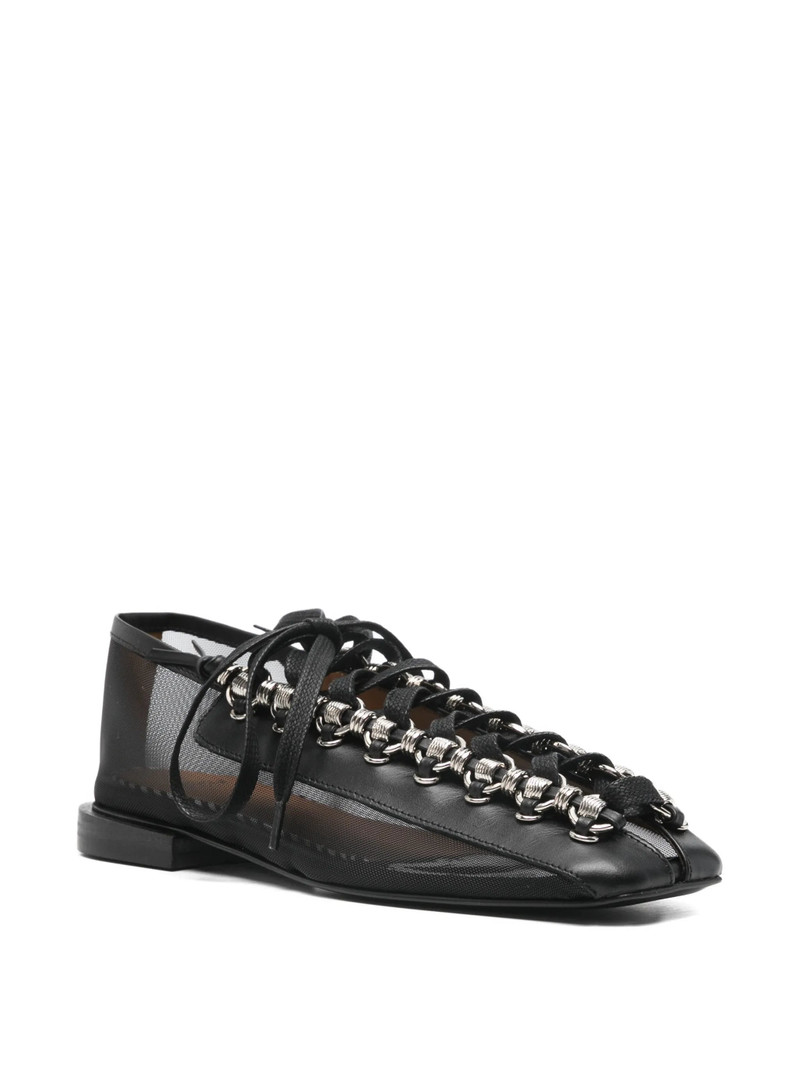 TOGA PULLA Toga Pulla Mesh Flat Pumps outlook