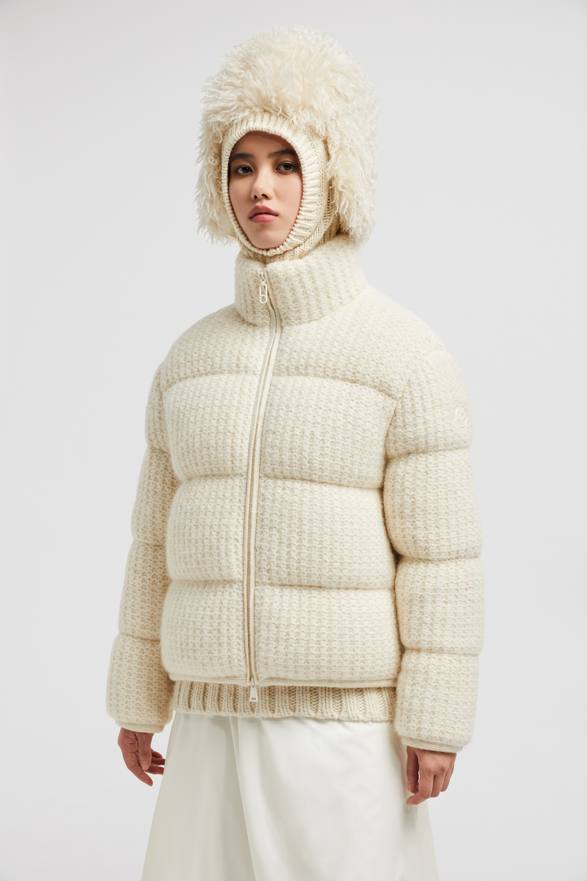Padded Wool & Alpaca Zip-Up Cardigan - 2