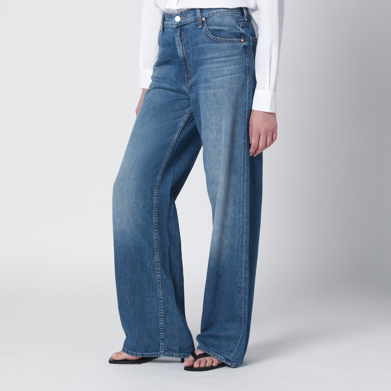 Hit Shuffle washed blue wide-leg jeans 3