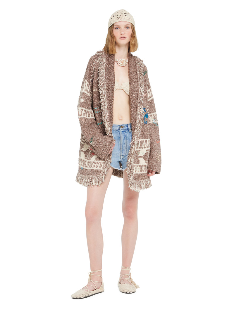 Alanui Written By The Ocean Cardigan outlook