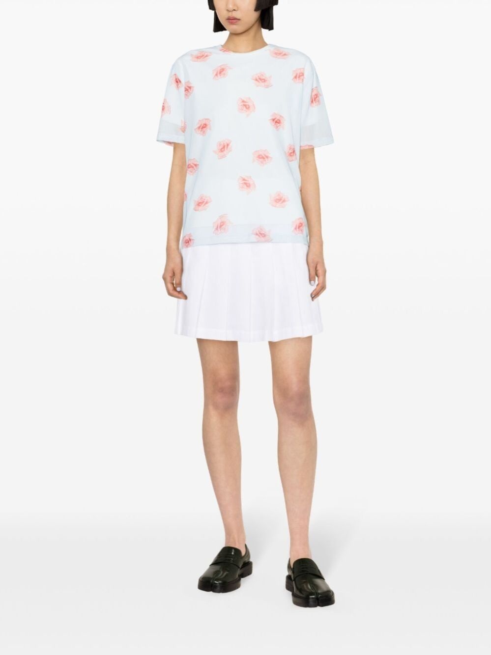 Kenzo rose doubled t-shirt - 2