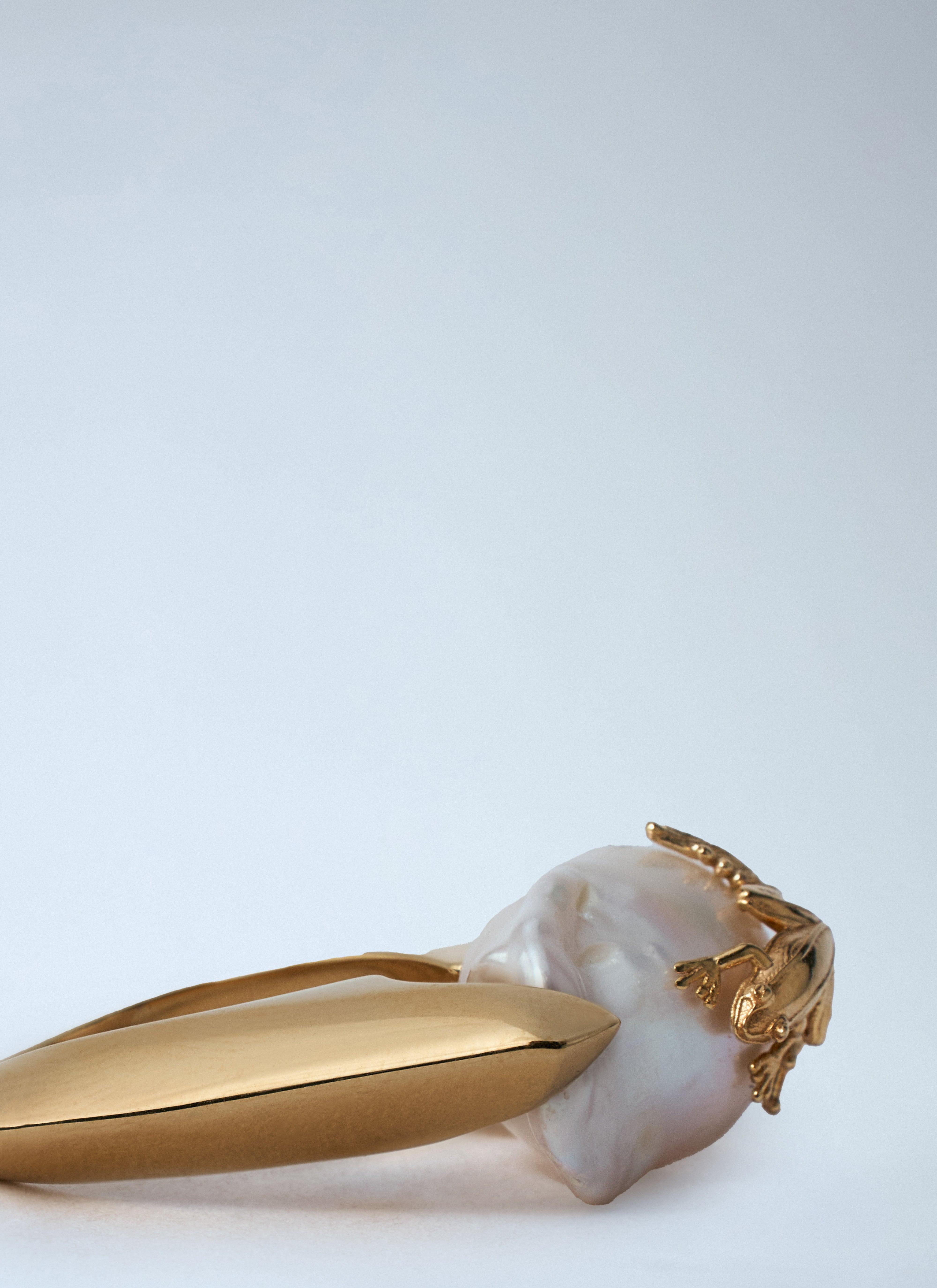 Bottega Veneta Women Rana Pearl Ring - 4
