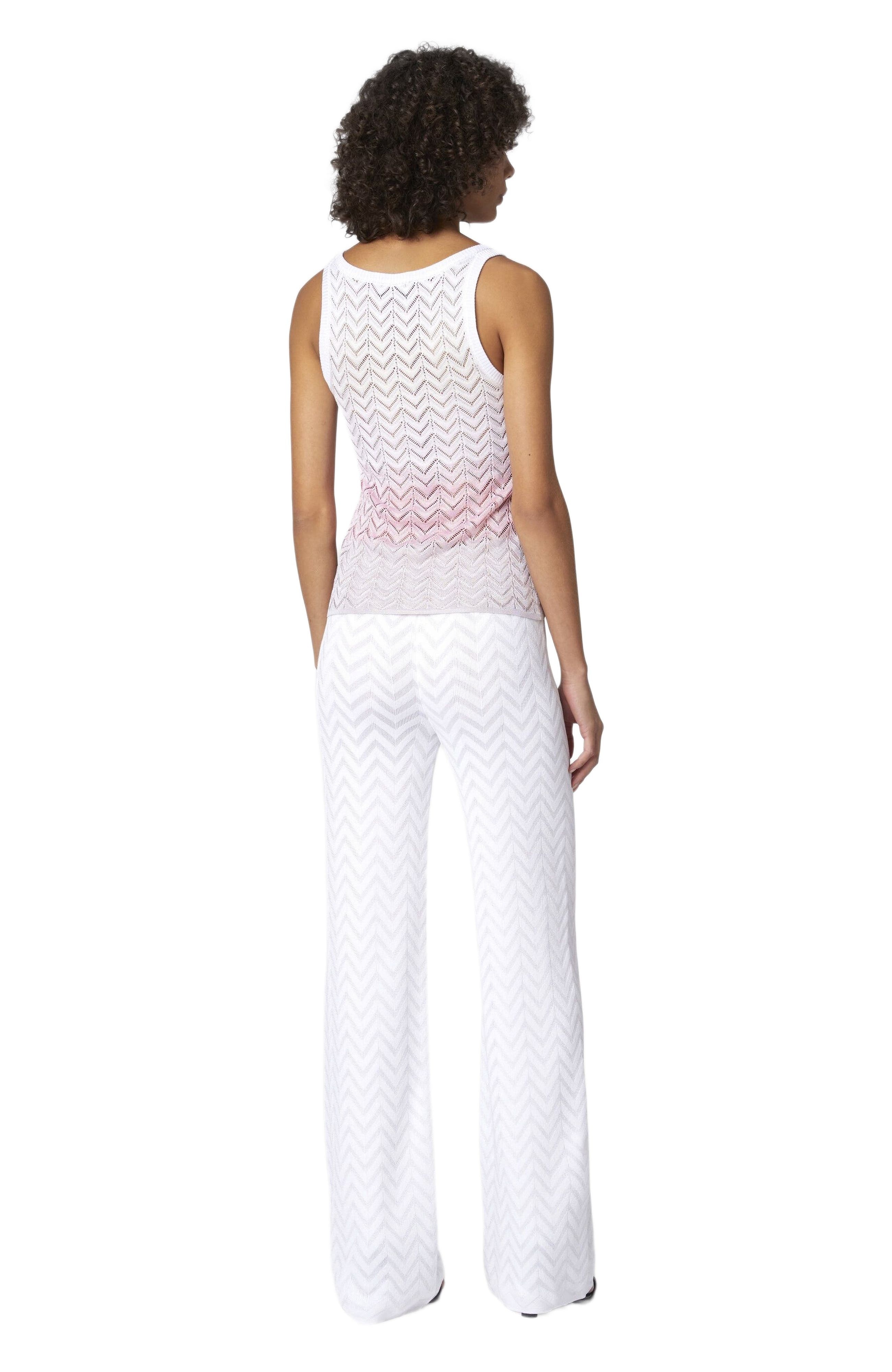 Missoni Shaded Chevron Viscose Tank Top in Multicoloured at Nordstrom - 3