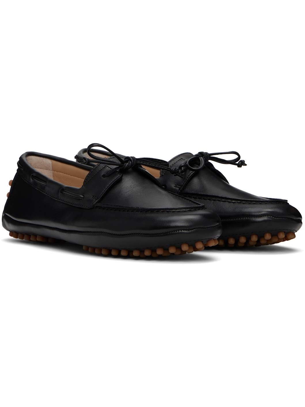 Black Driver Slip-on Loafers - 4