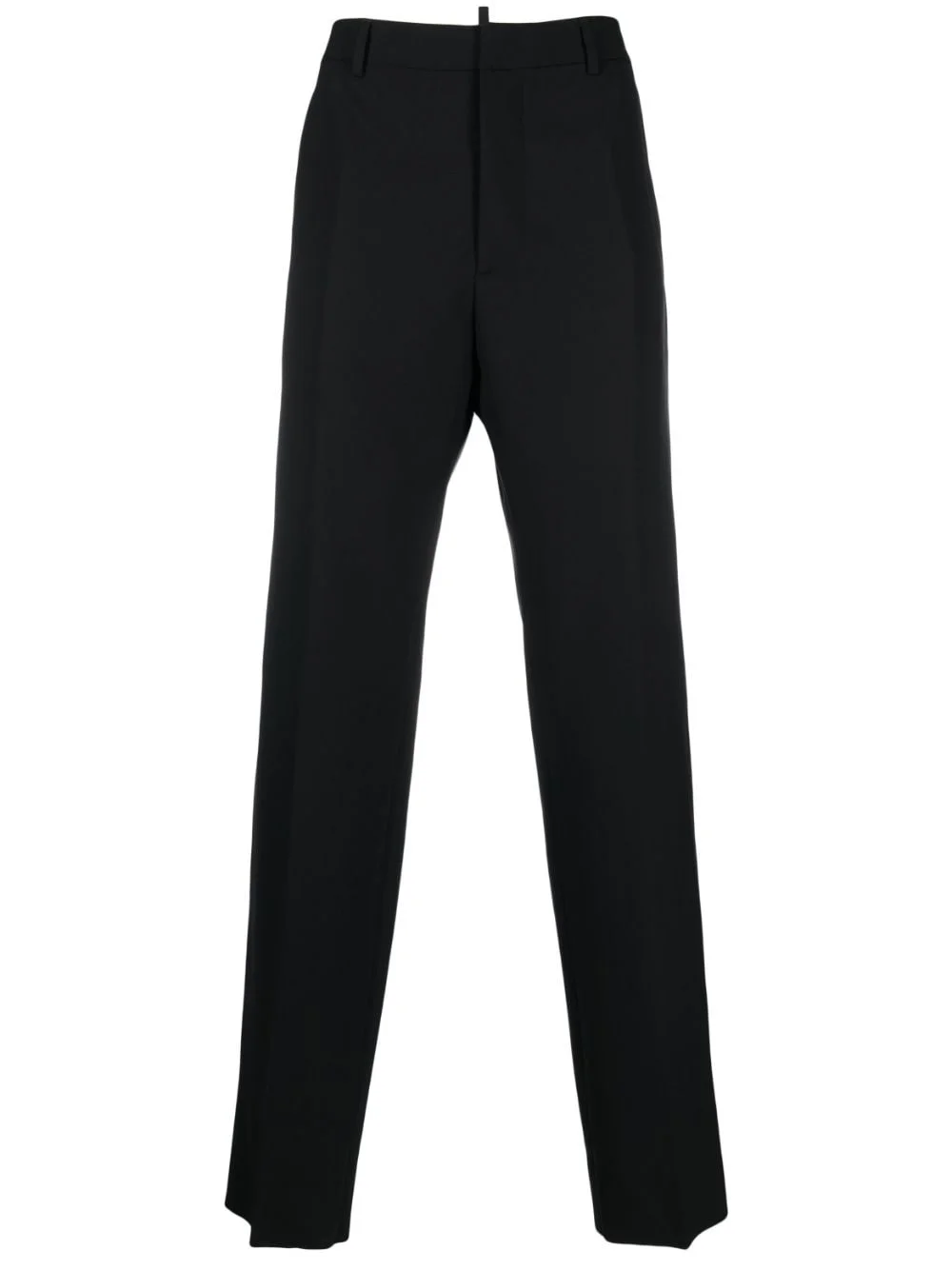 logo-plaque tailored trousers - 1