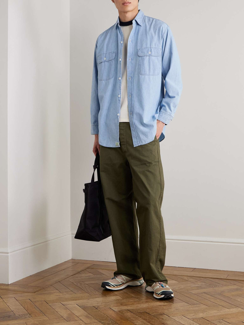 orSlow Cotton-Chambray Shirt outlook