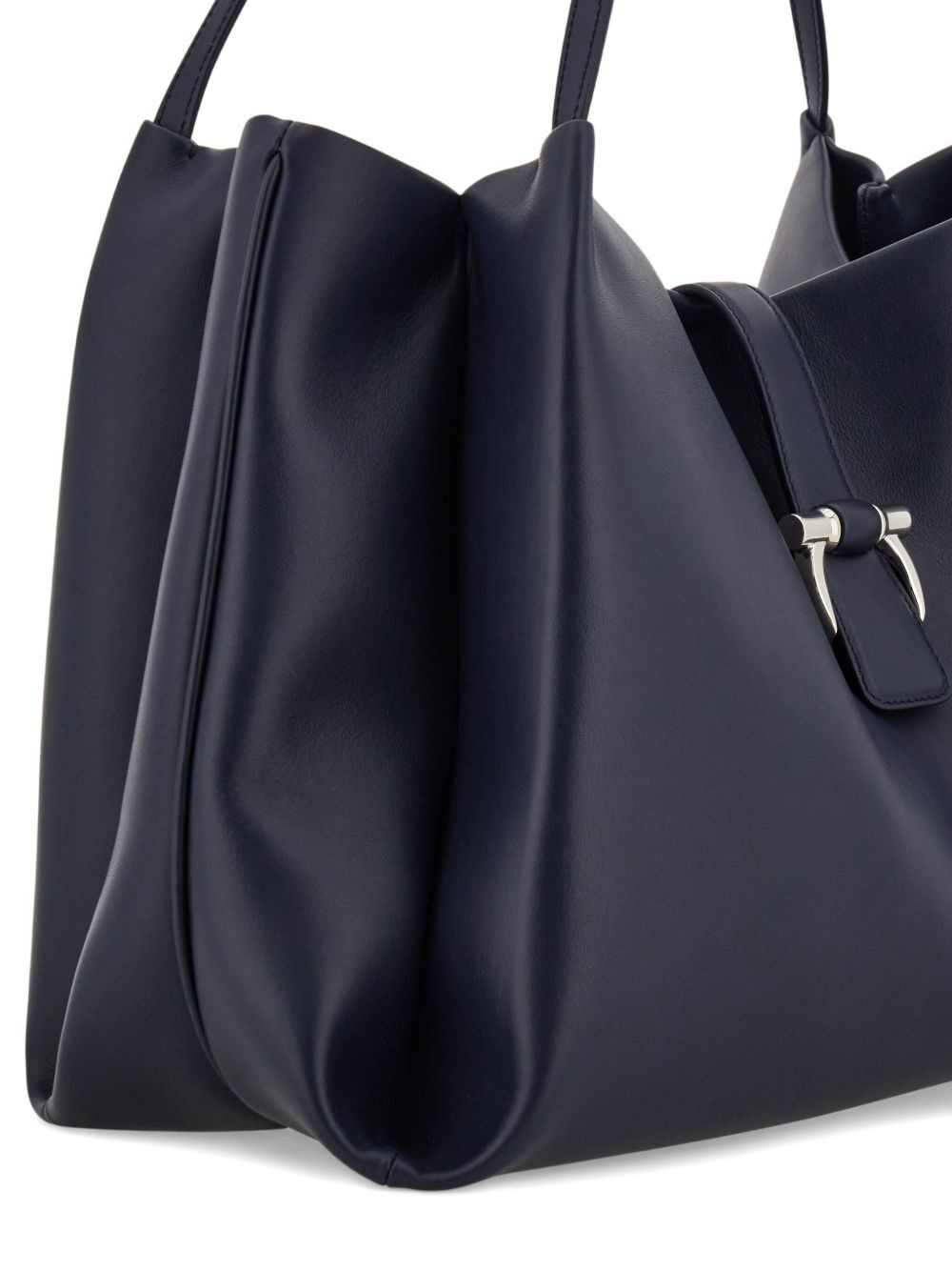 large leather tote bag - 5