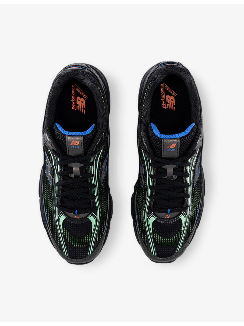 509 Leather And Mesh Trainers 2