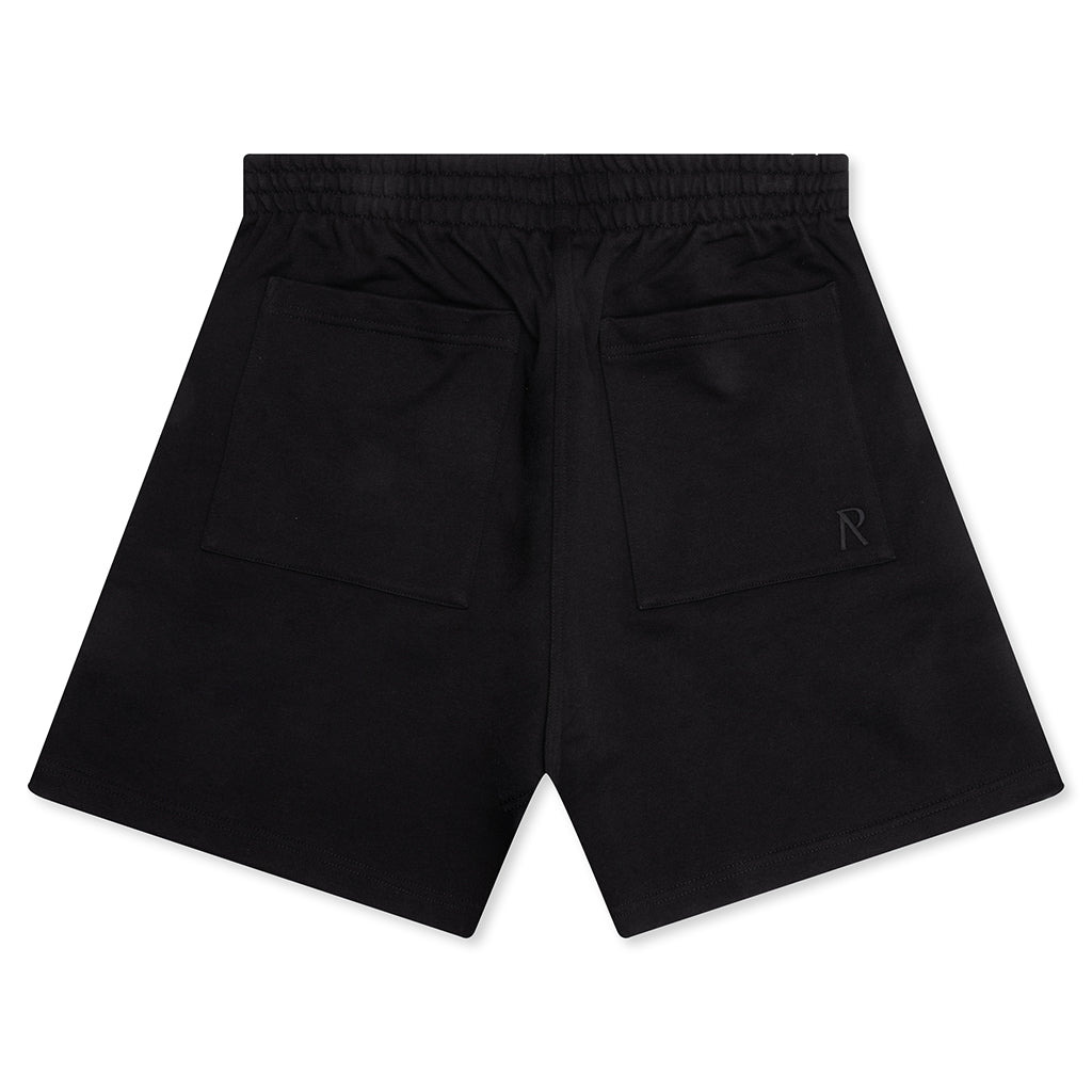 INITIAL SWEATSHORTS - BLACK - 2