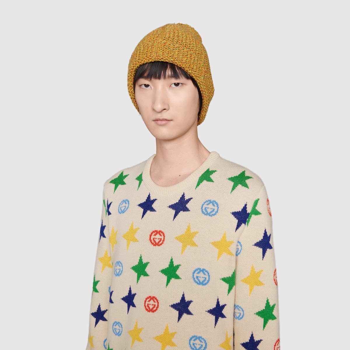 Wool sweater with stars - 5