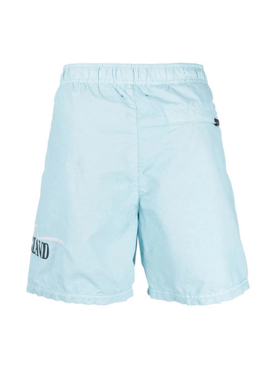 Stone Island logo-print swim shorts outlook