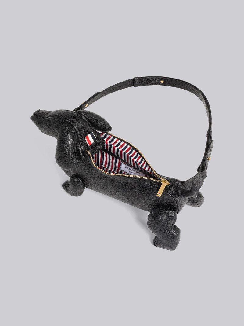 Pebble Grain Leather Hector Chest Bag 5