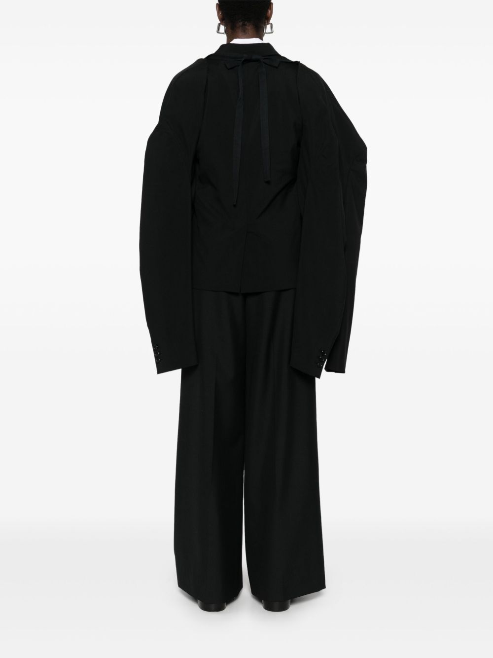 detachable-sleeves blazer - 4