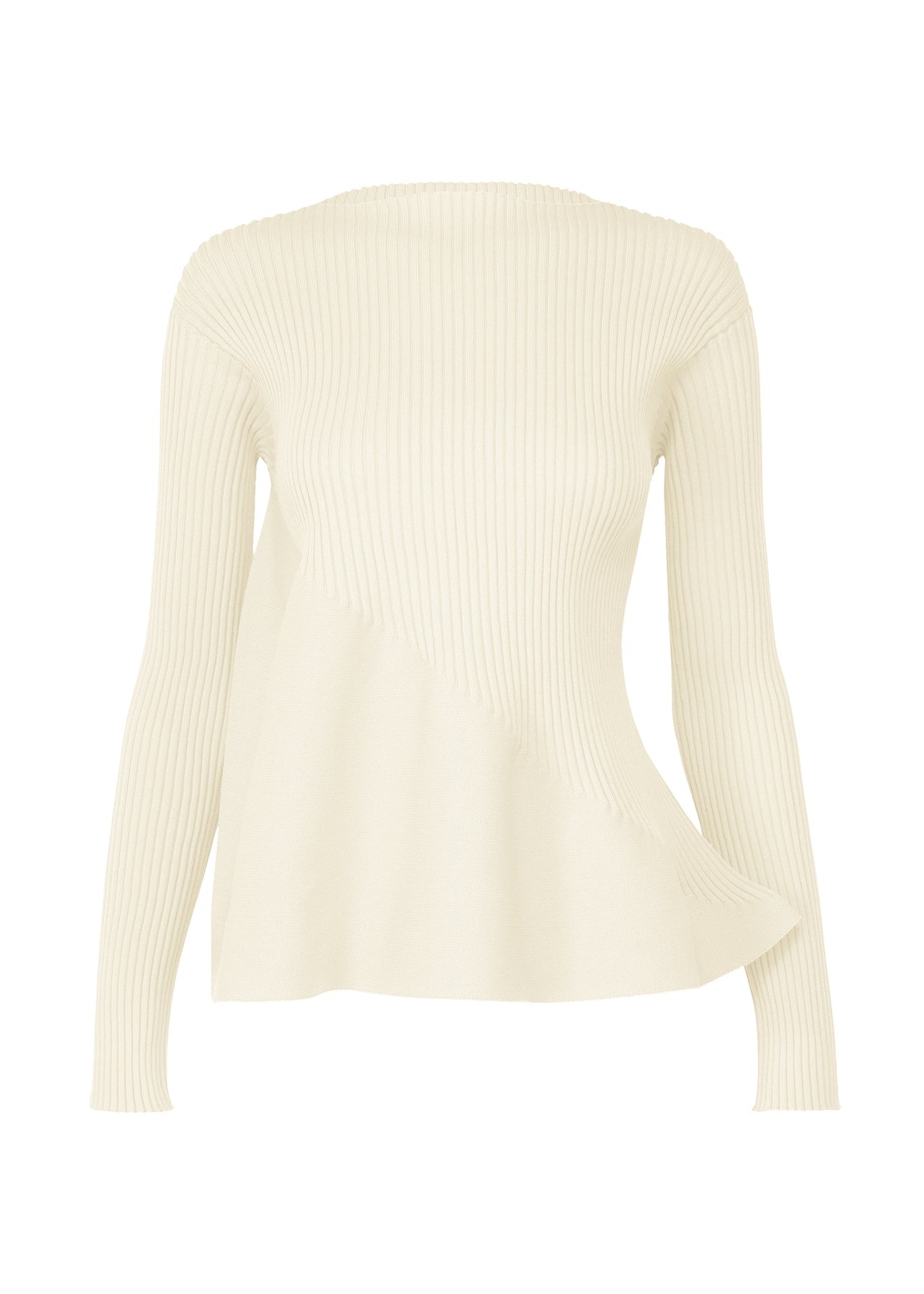 CONTRAST KNIT TOP - 1