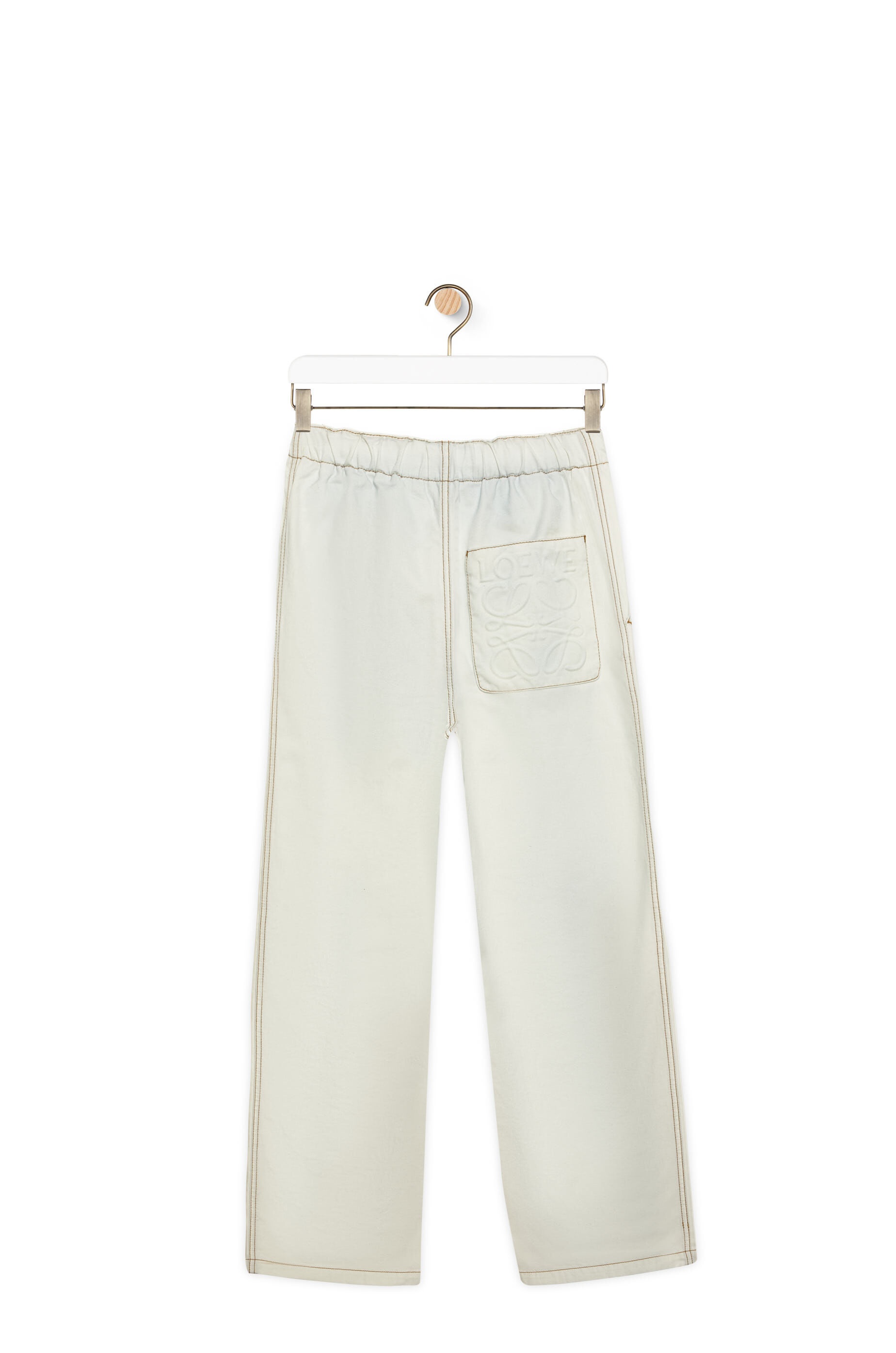 Drawstring jeans in denim - 2