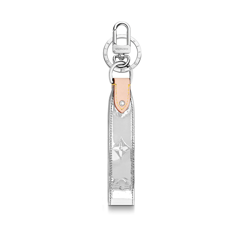 LV MIRROR DRAGONNE BAG CHARM AND KEY HOLDER 1