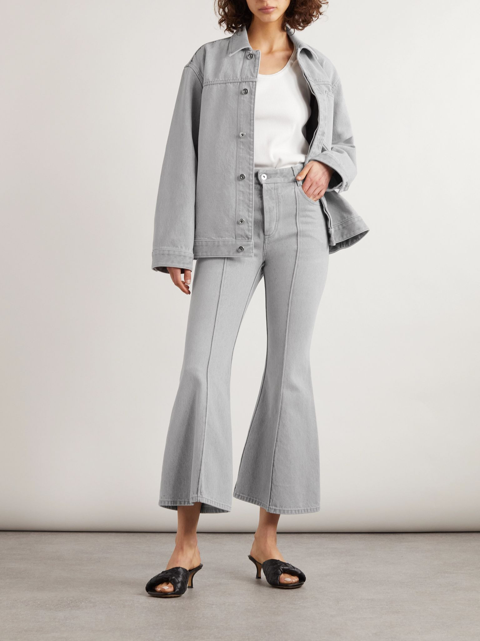 Denim jacket Light gray - 2