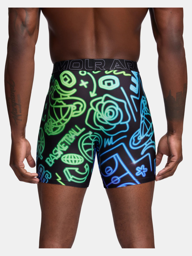 Under Armour Men's UA Performance Tech Mesh Graphic 6" Boxerjock® outlook