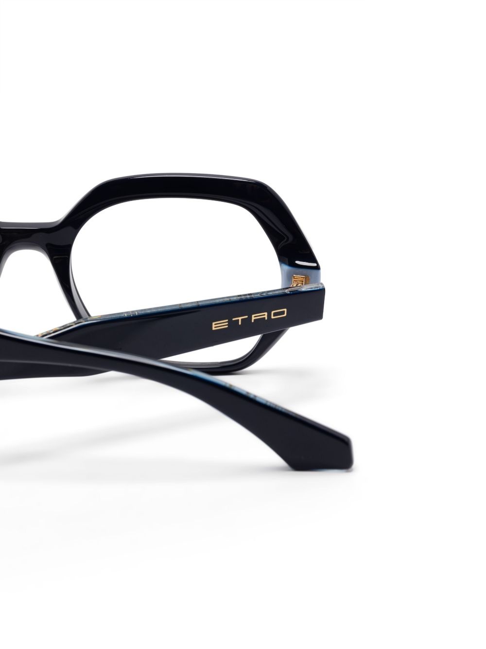 geometric-frame glasses - 3