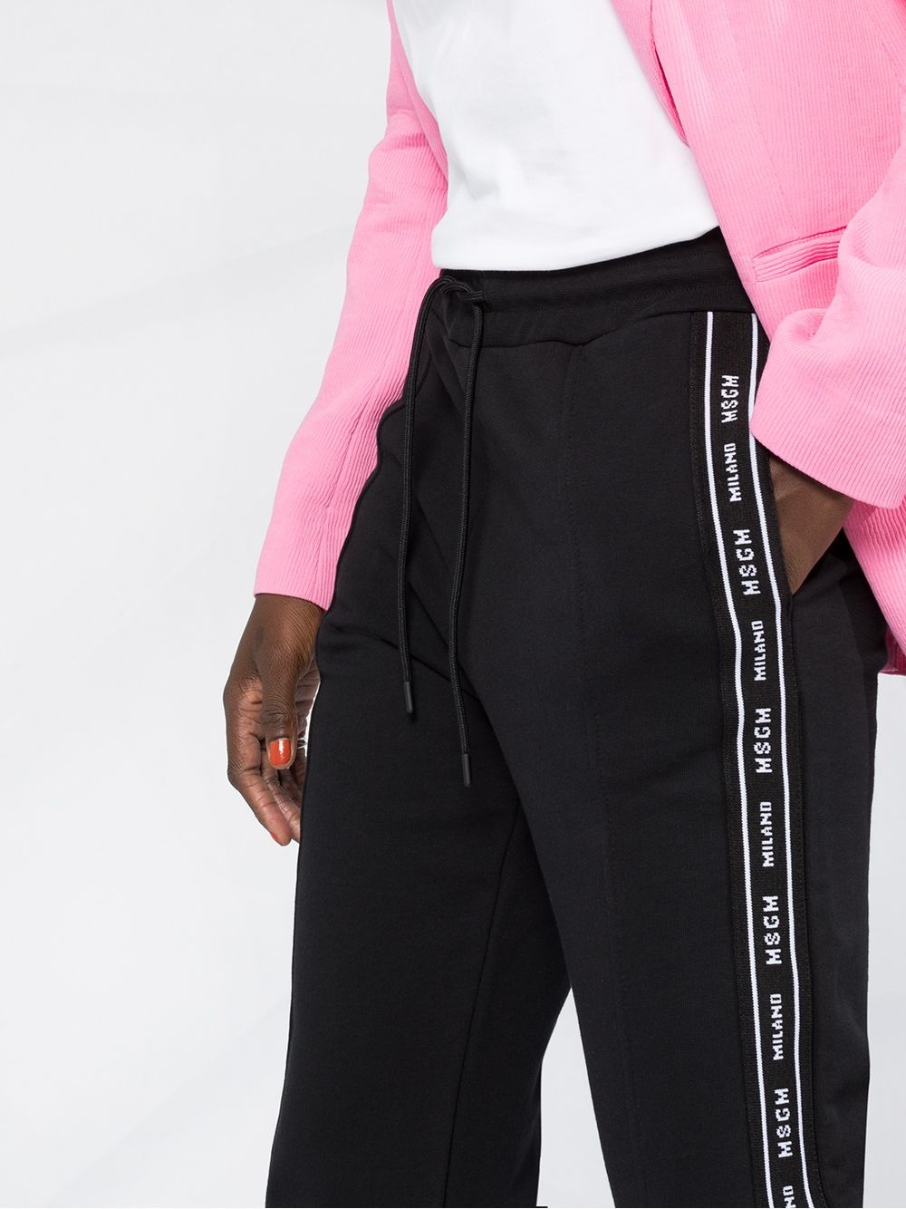 logo track pants - 5