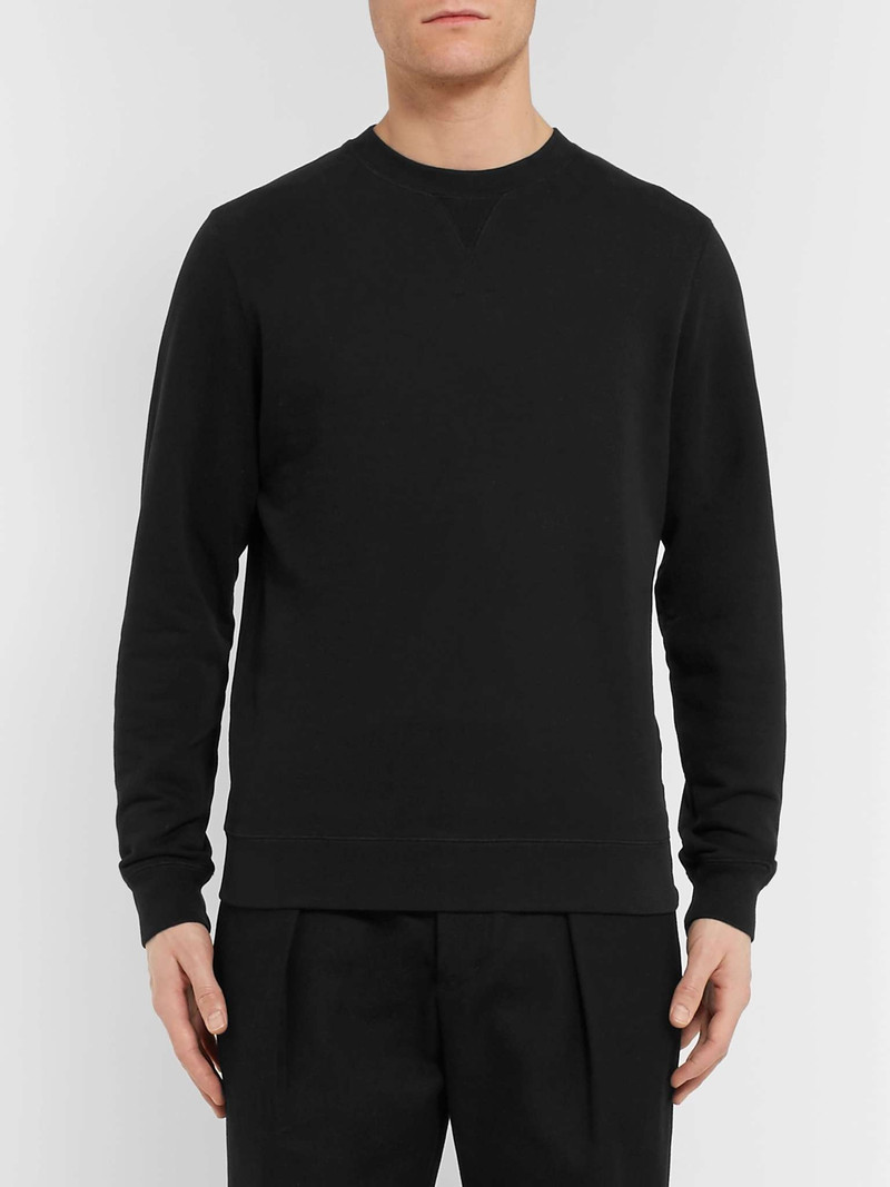 Brushed Loopback 코튼 셔츠 4