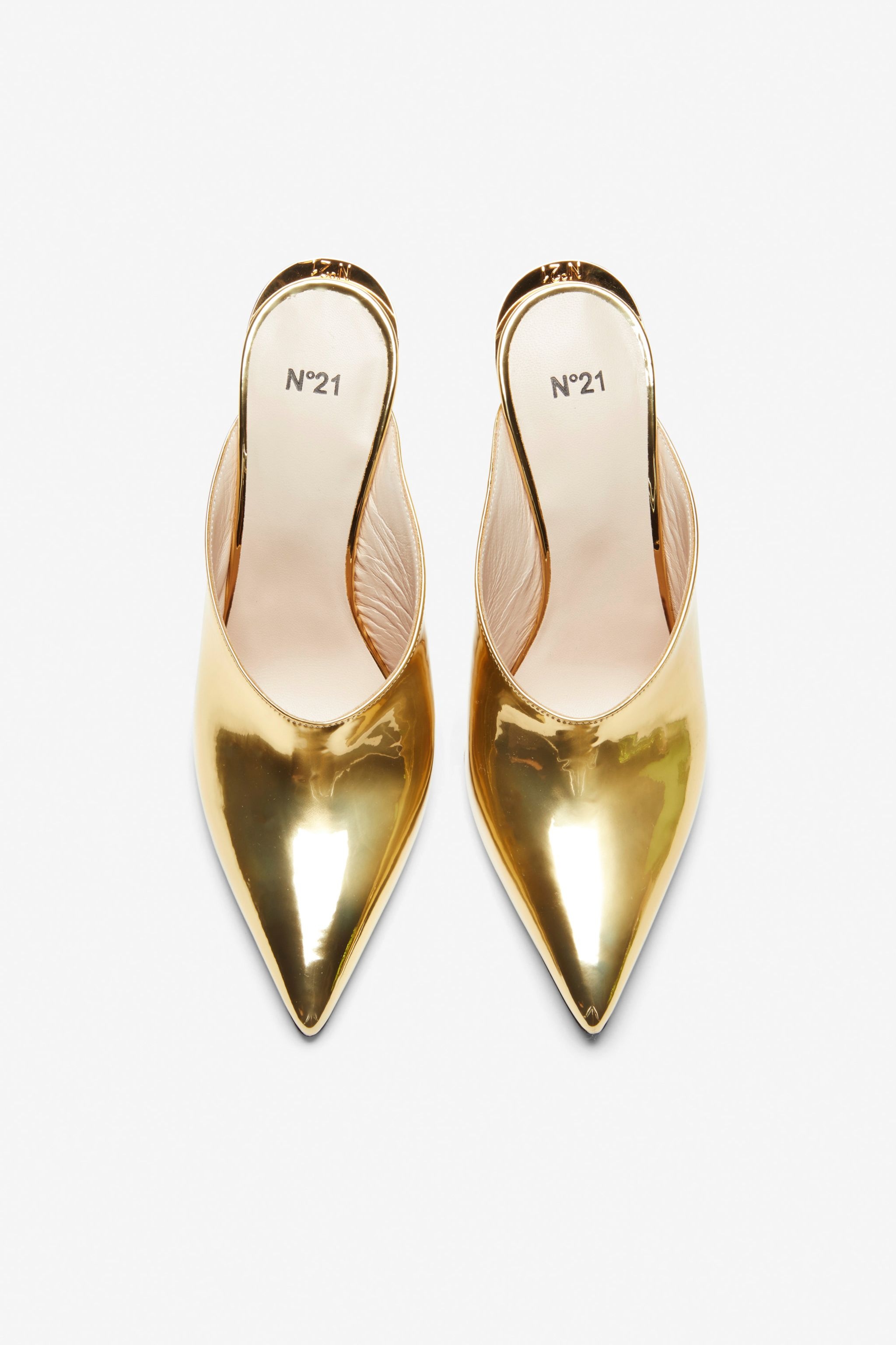 METALLIC SABOT MULES - 2