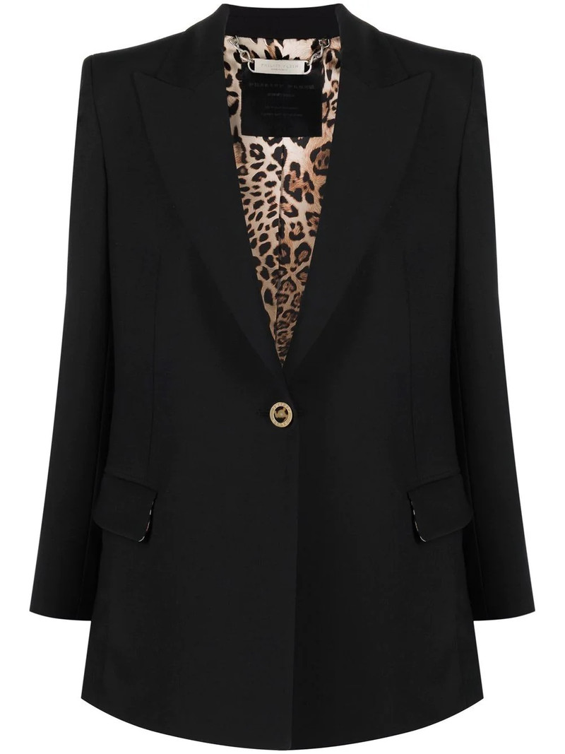 peaked lapel blazer 1