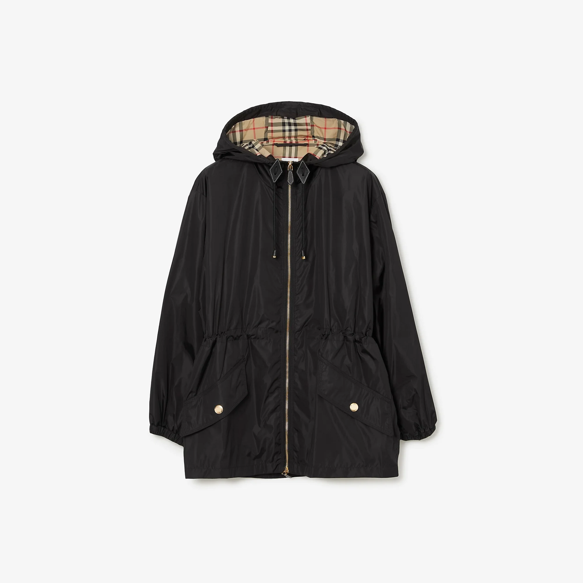 Nylon Hooded Jacket - 1