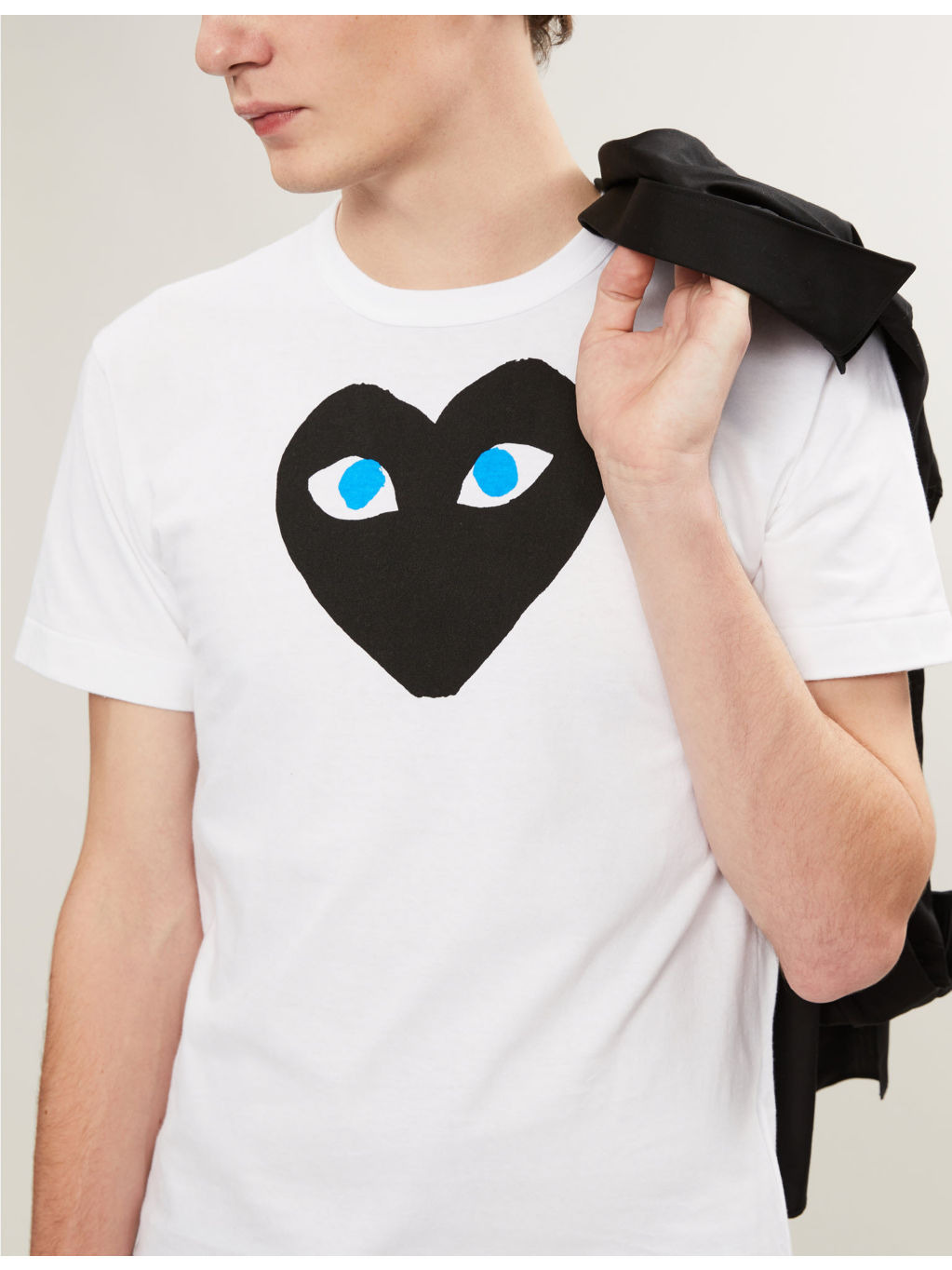 Heart-logo cotton-jersey T-shirt - 5