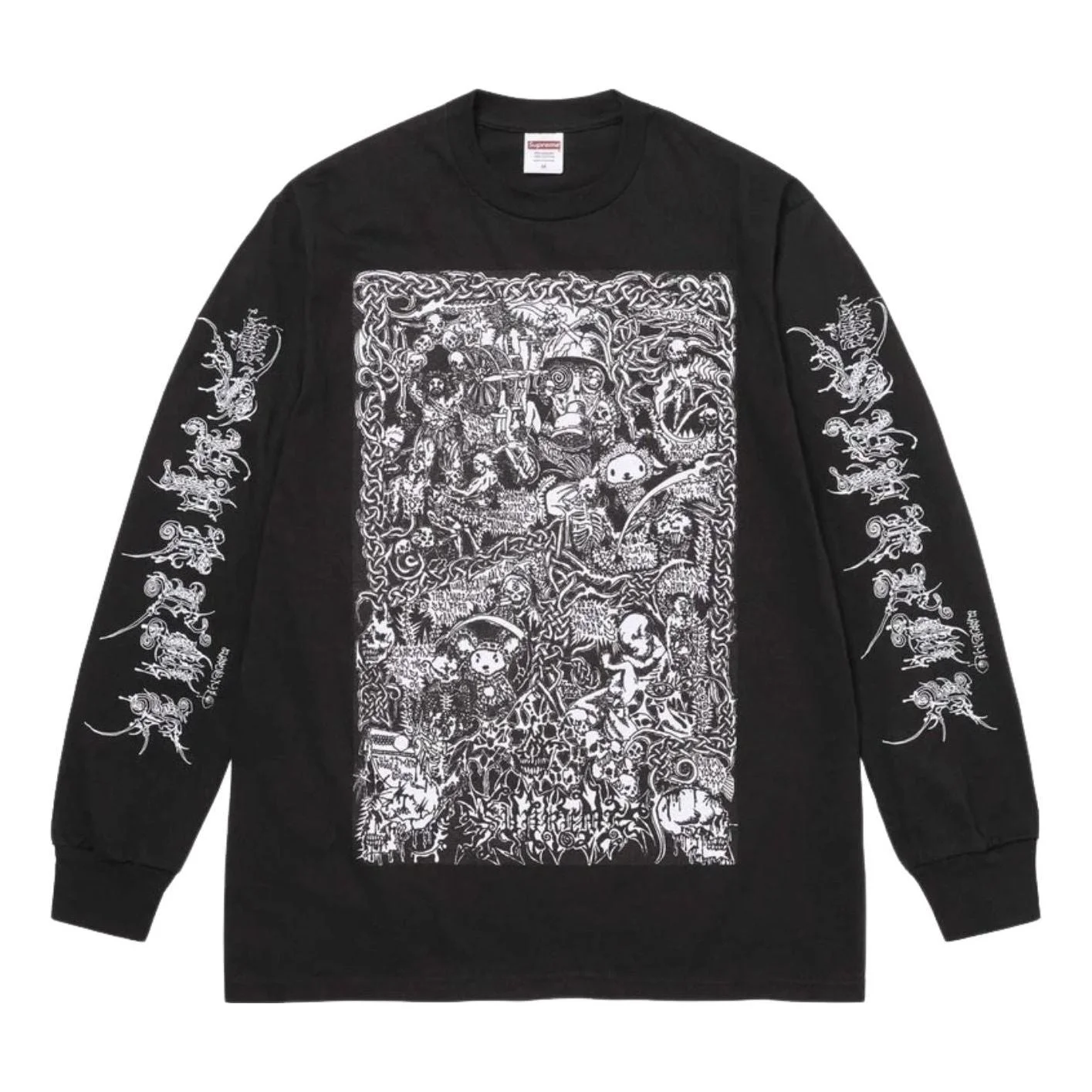 Supreme SS26 Wombat L/S T-Shirt 'Black' SUP-SS26-013-BLK - 1