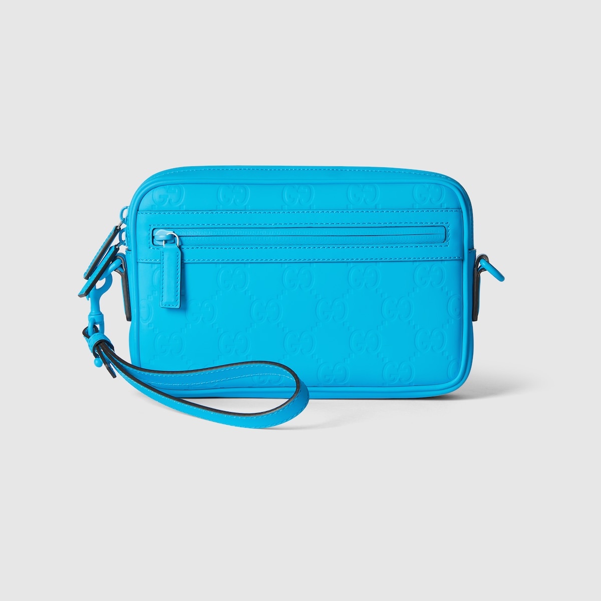 GG rubber-effect crossbody bag - 5