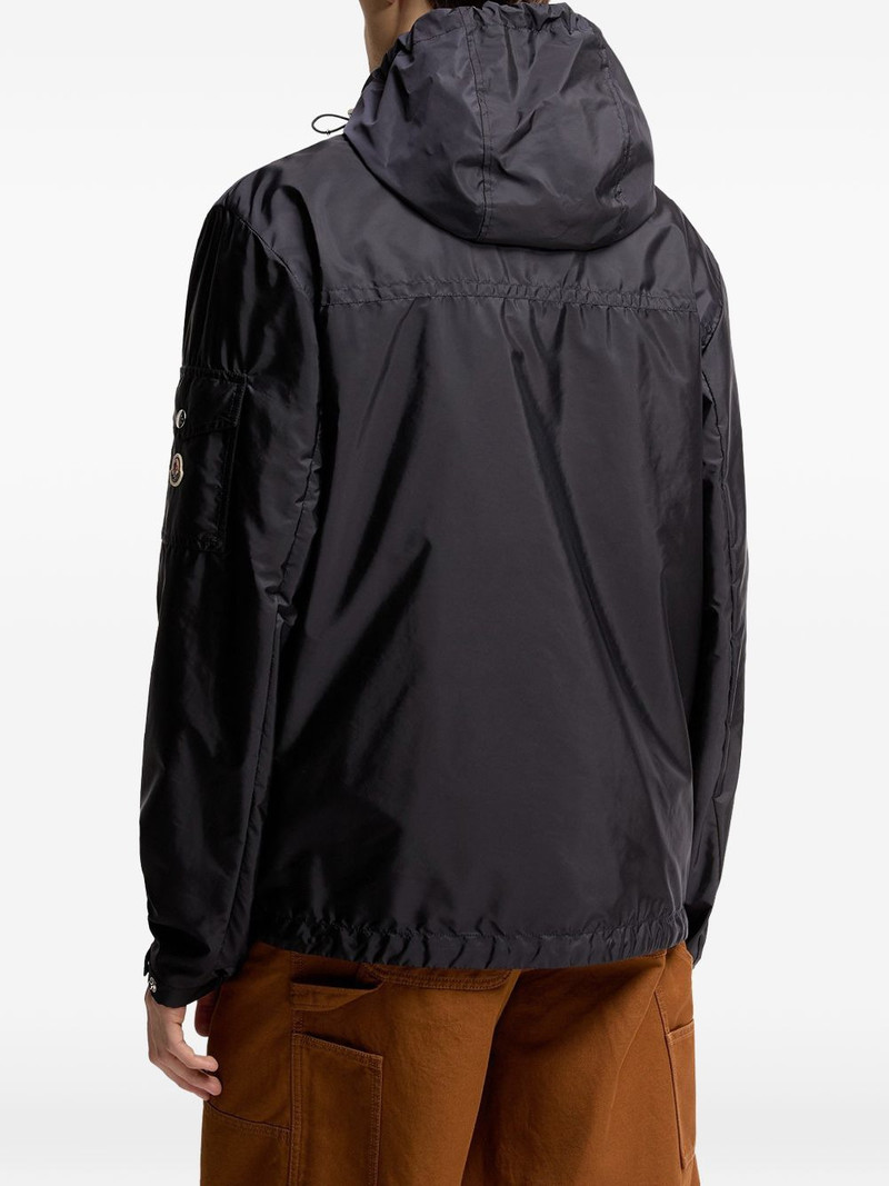 logo-patch hooded jacket 3