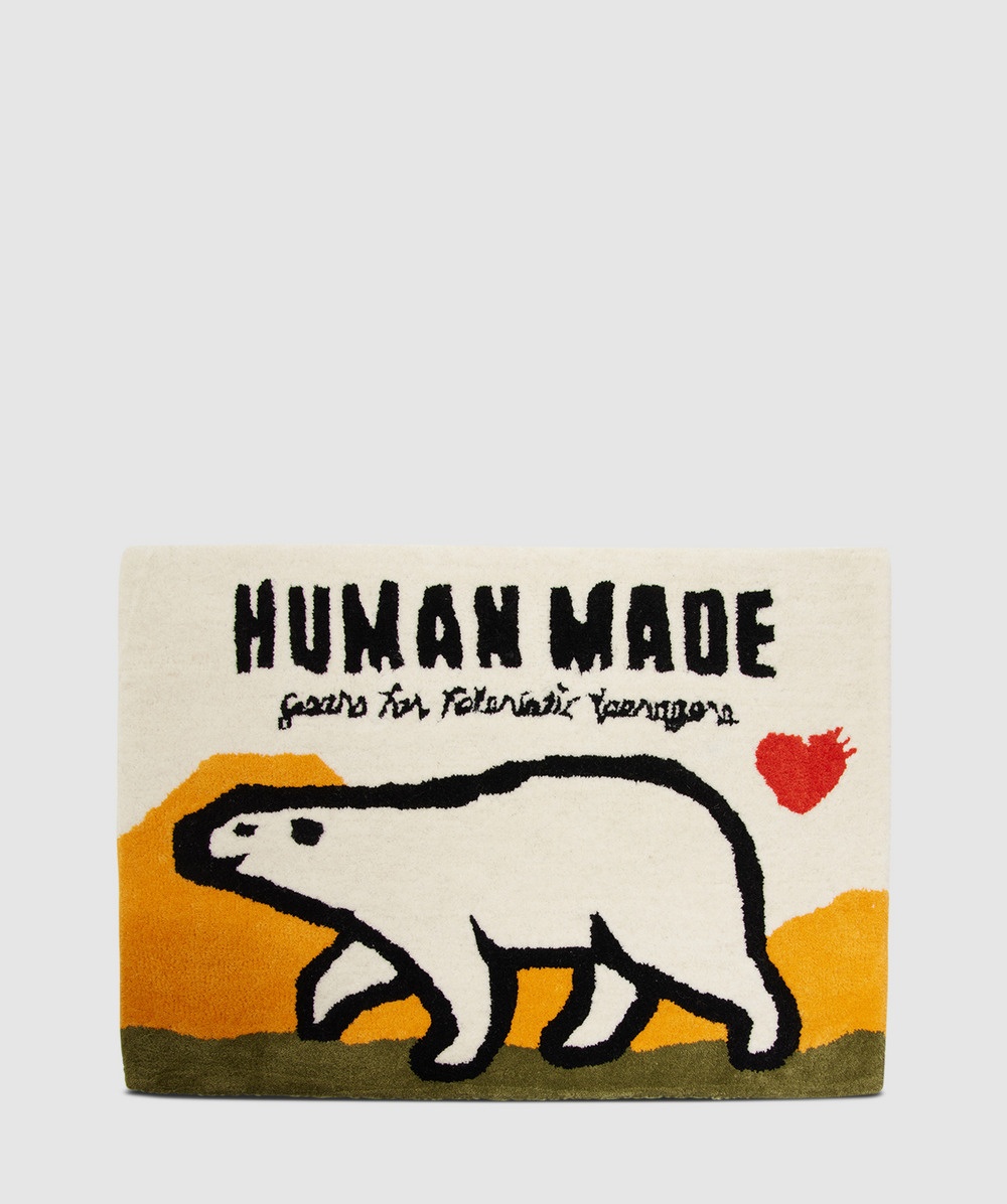 Human Made Polar bear rug, sevenstore