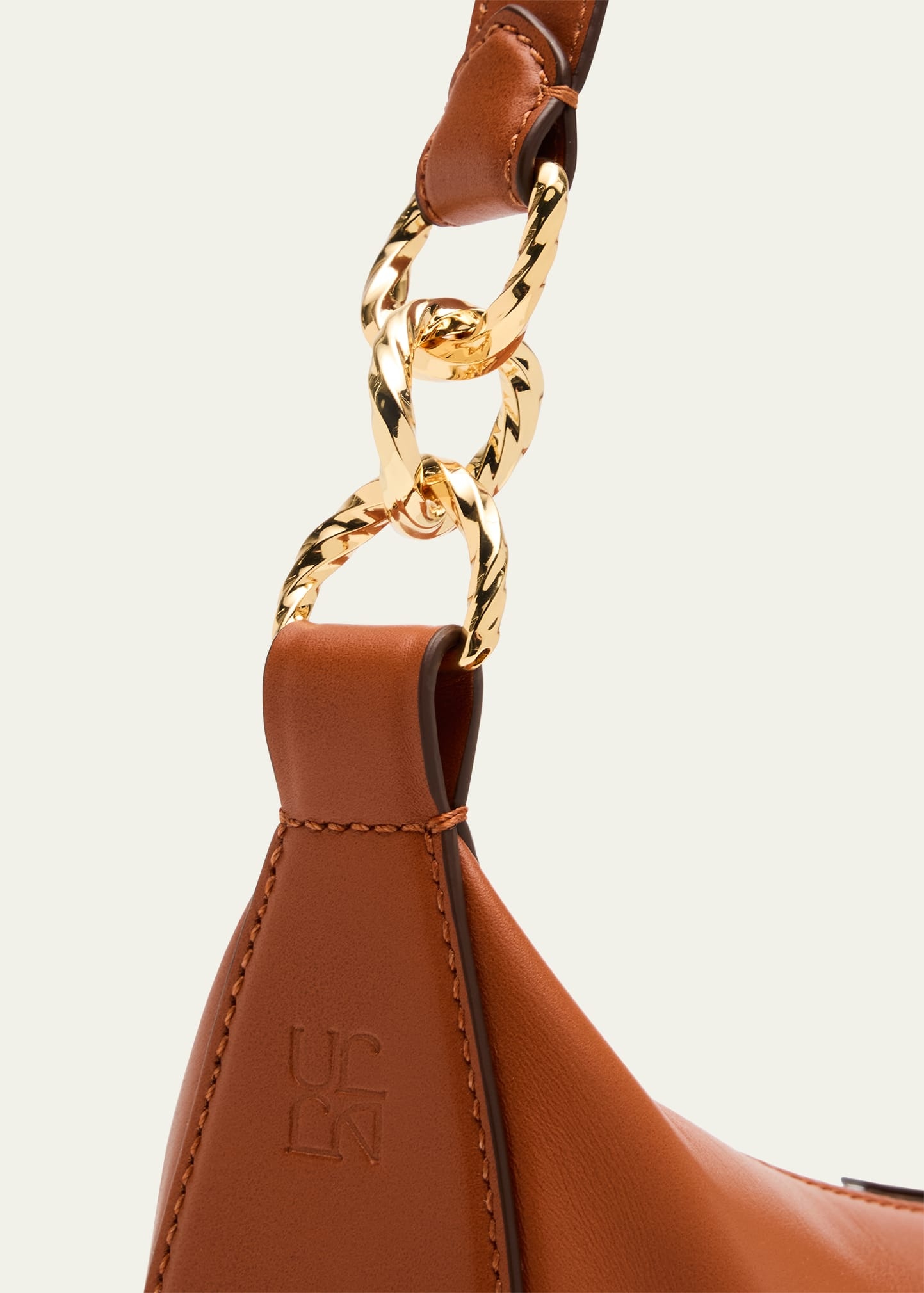 Twyla Small Calf Leather Hobo Bag - 5