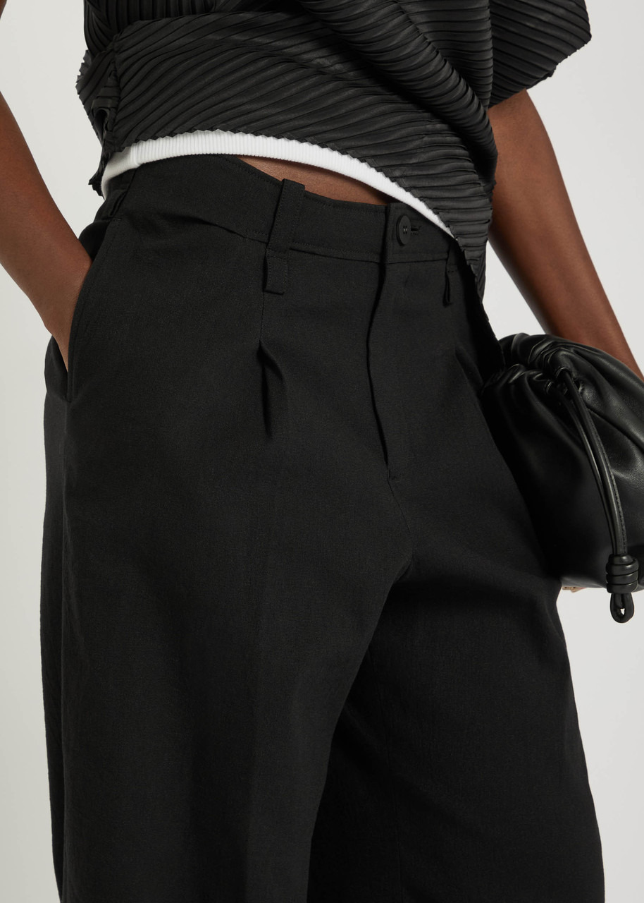 Homme Plissé Issey Miyake Pleated Woven Trousers - 5