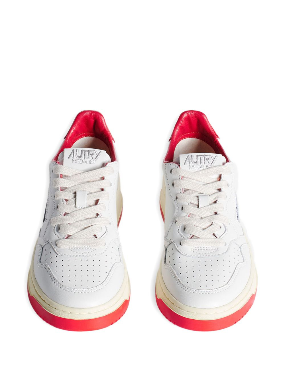 x Autry Medalist fox-patch sneakers - 4