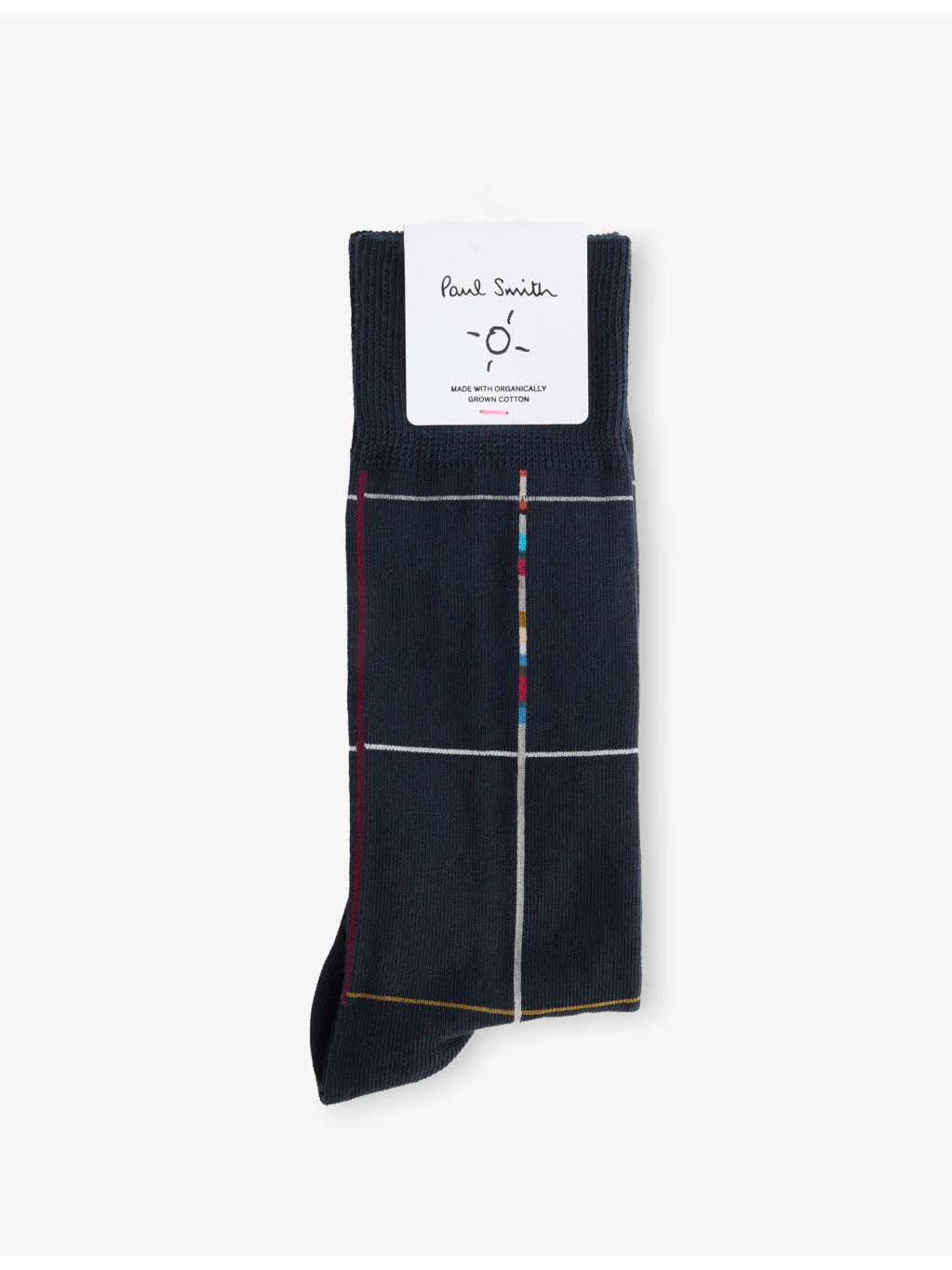 Signature Check Cotton-Blend Socks - 1