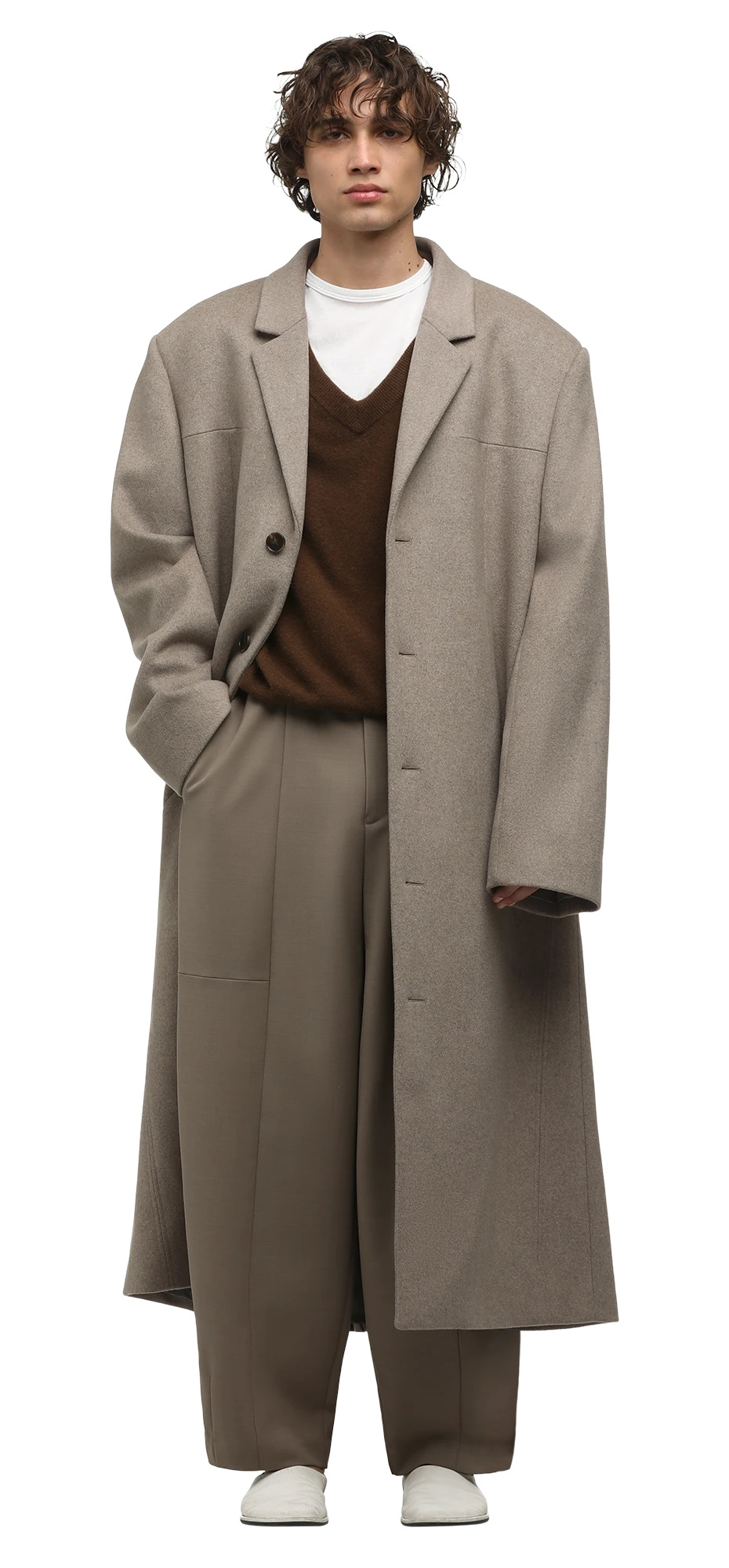 STRUCTURED COAT BEIGE - 3