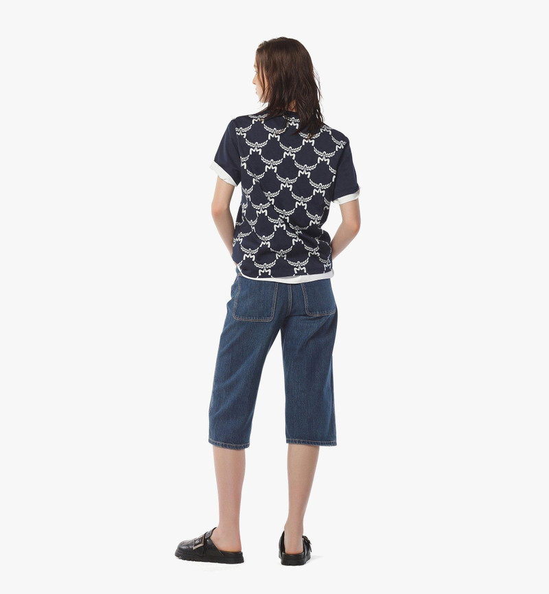 Lauretos Monogram T-Shirt in Organic Cotton 5