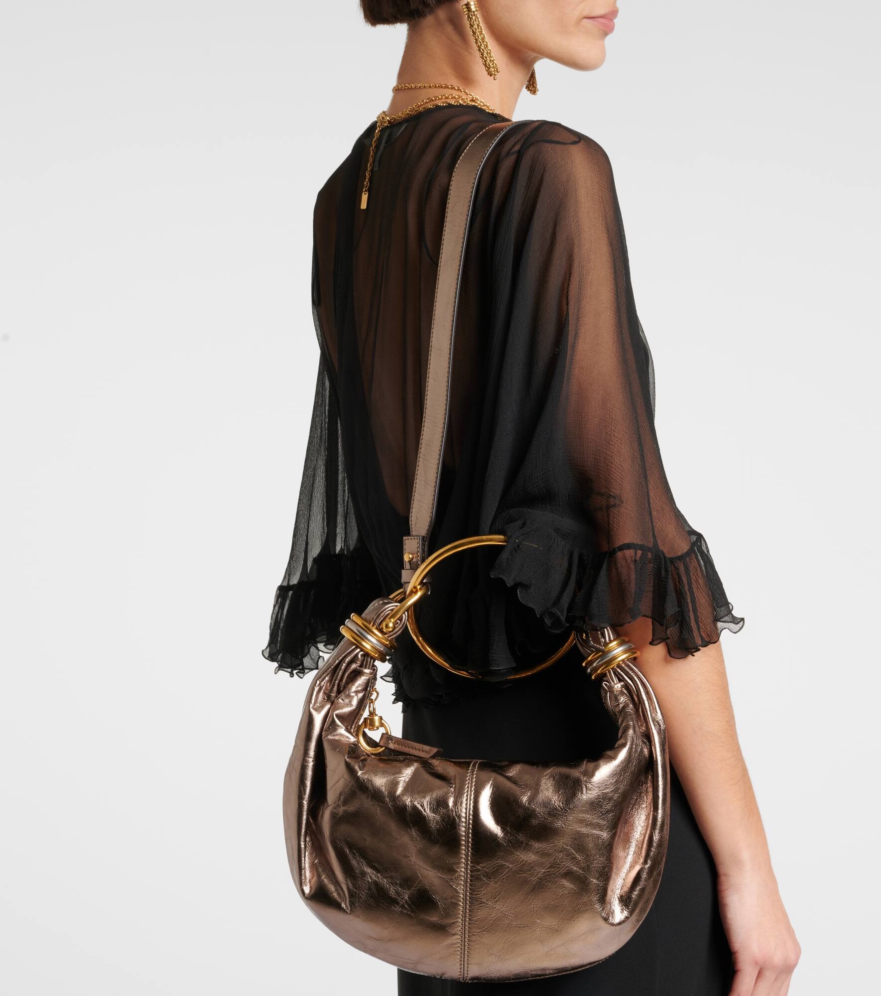 Bracelet Small leather shoulder bag - 2