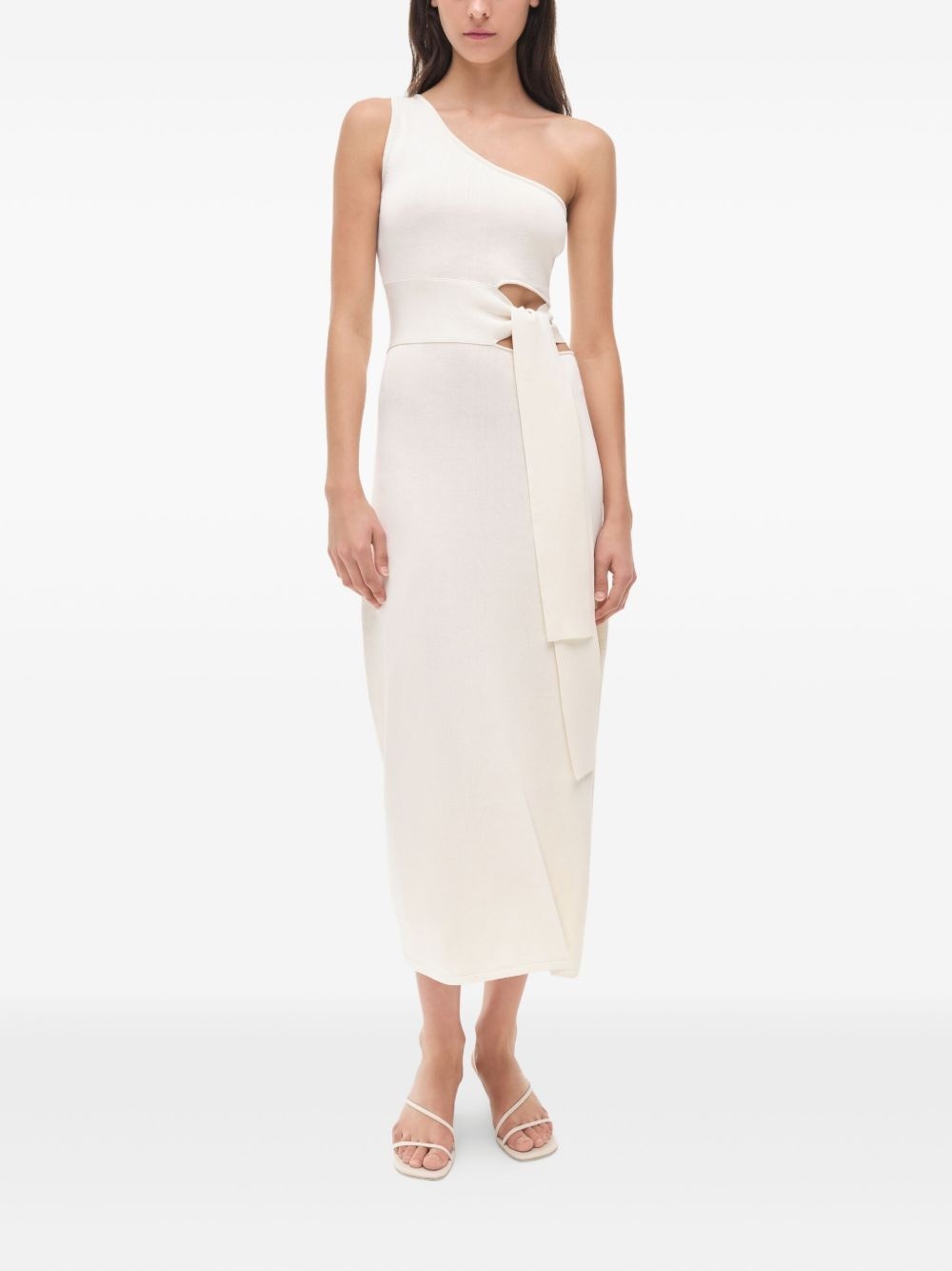 Aurelia one-shoulder cut-out midi dress - 2