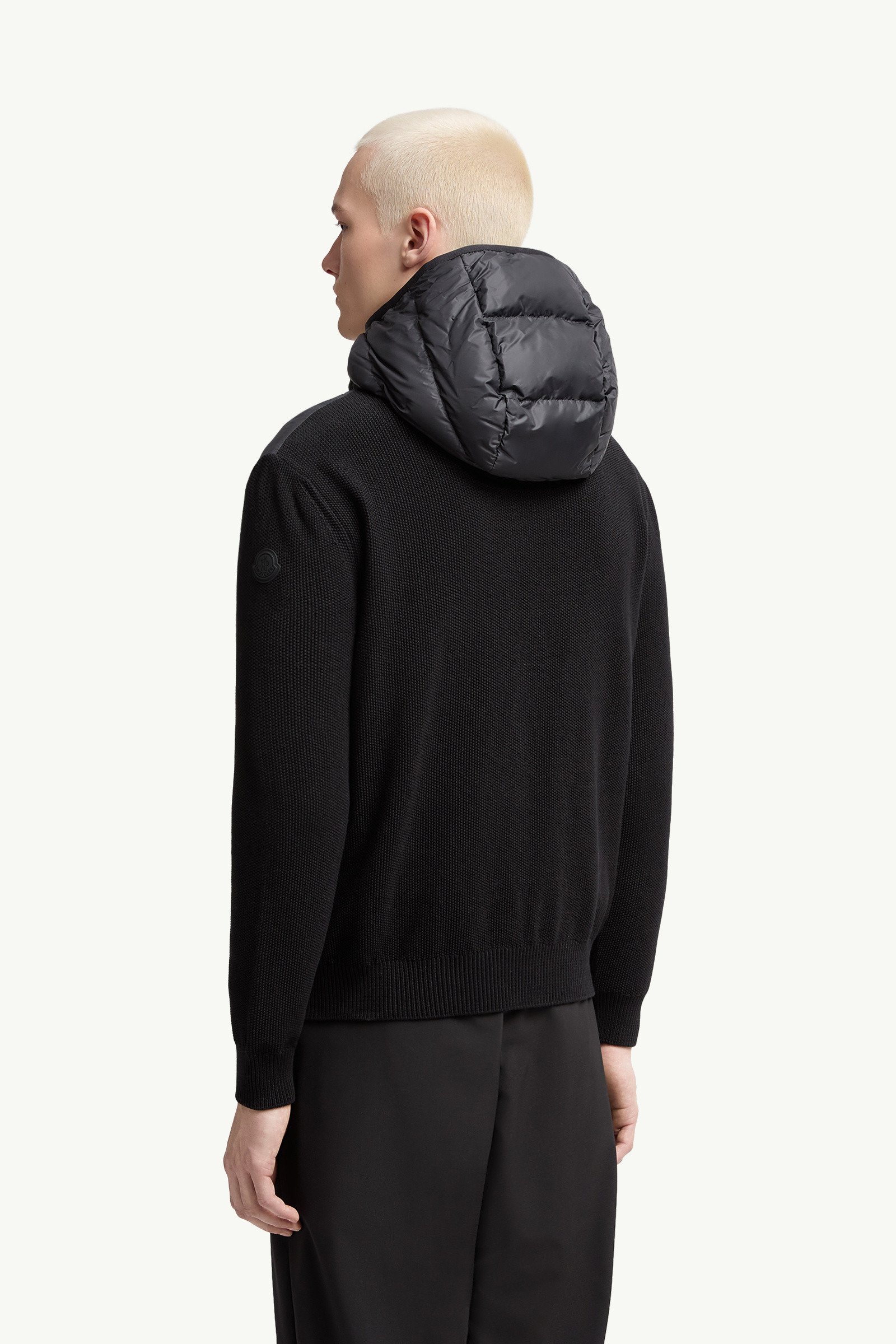 Padded Cotton Zip-Up Hoodie - 5