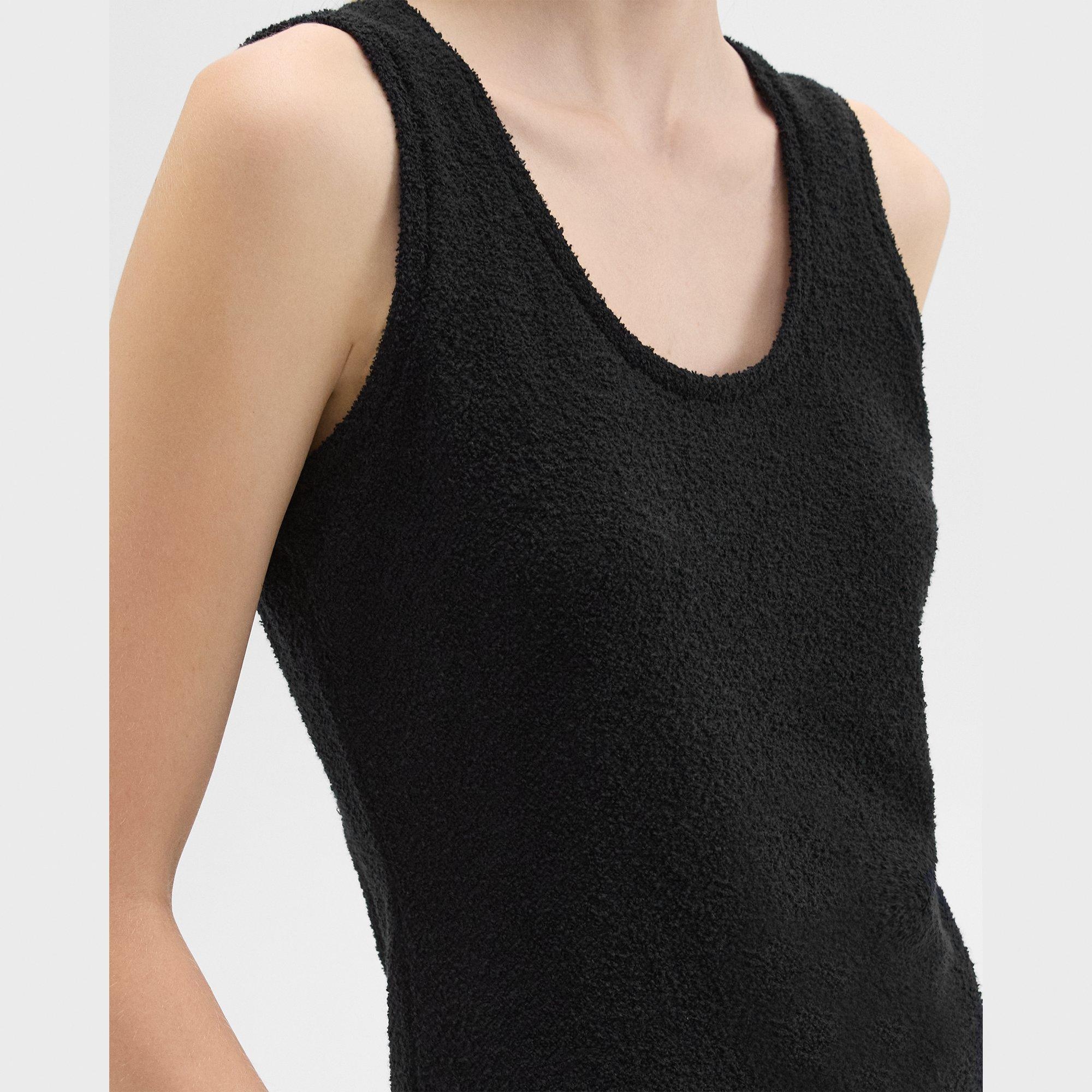 Tiny Tank in Bouclé Jersey - 4