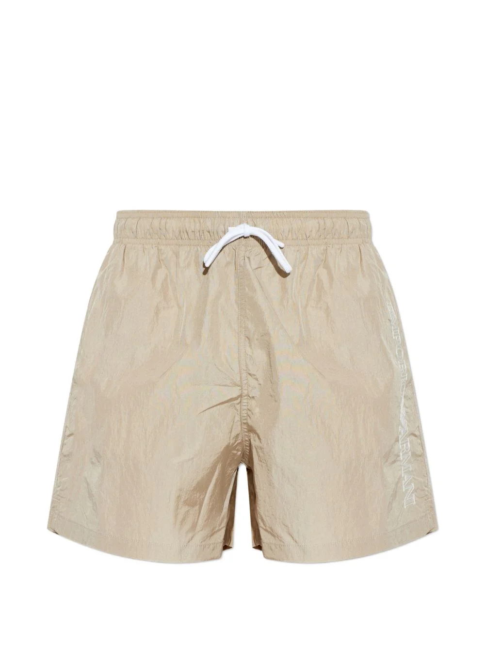 drawstring swim shorts - 1