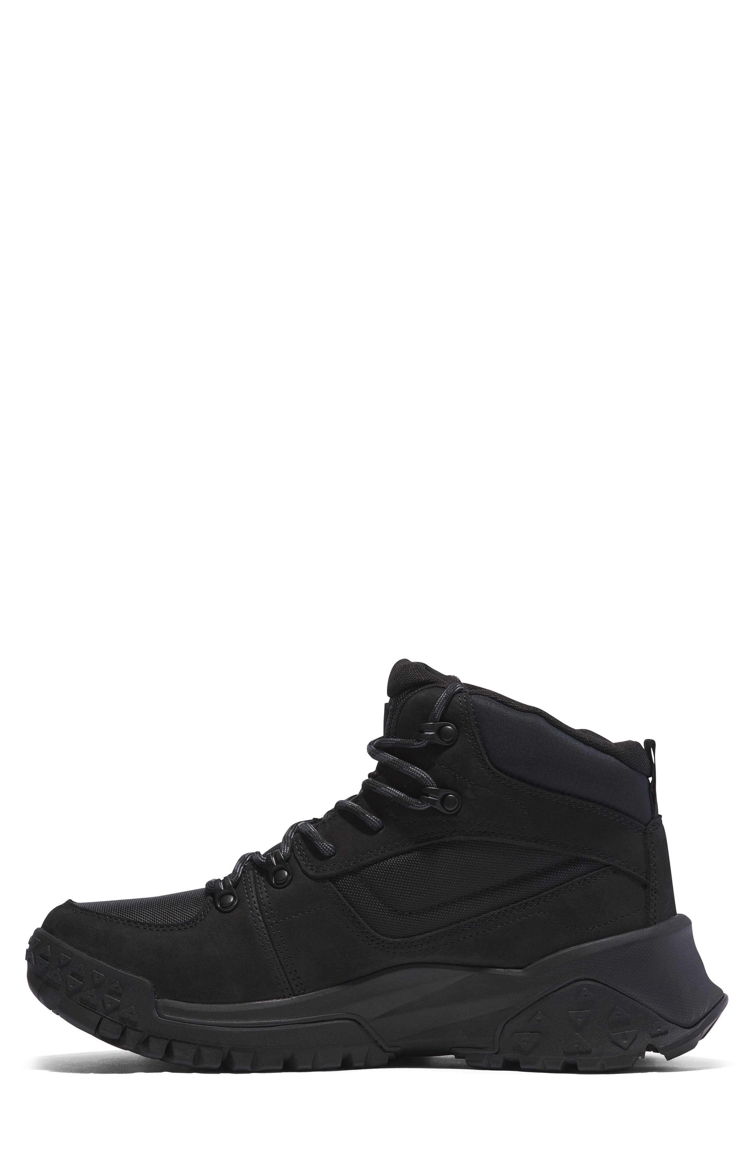 Timberland Motion Scramble Waterproof Boot in Black Nubuck at Nordstrom - 7