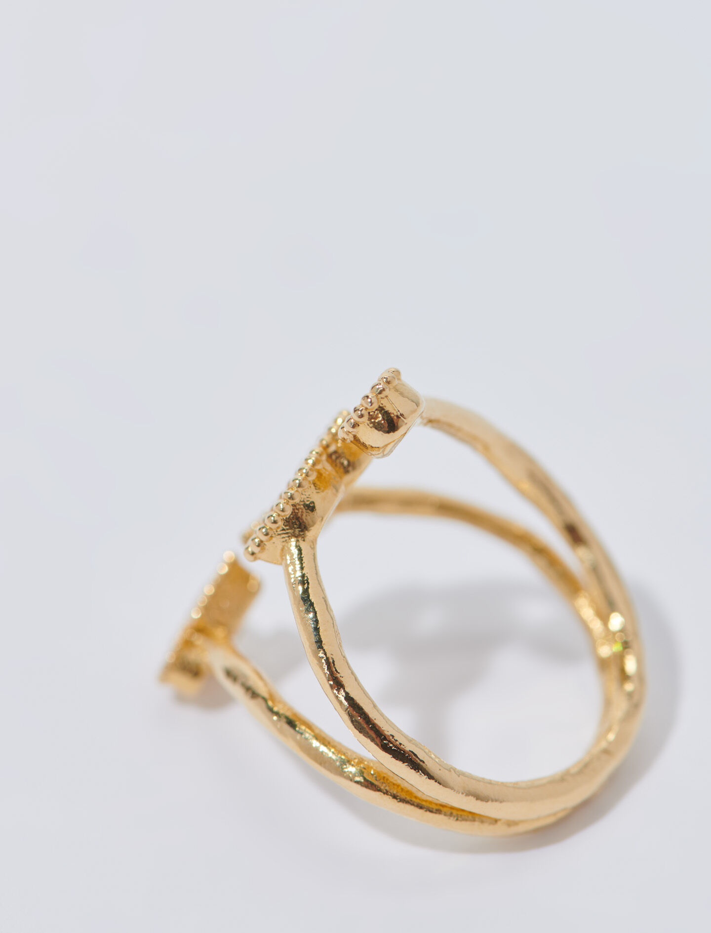 Rhinestone-embellished ring - 3