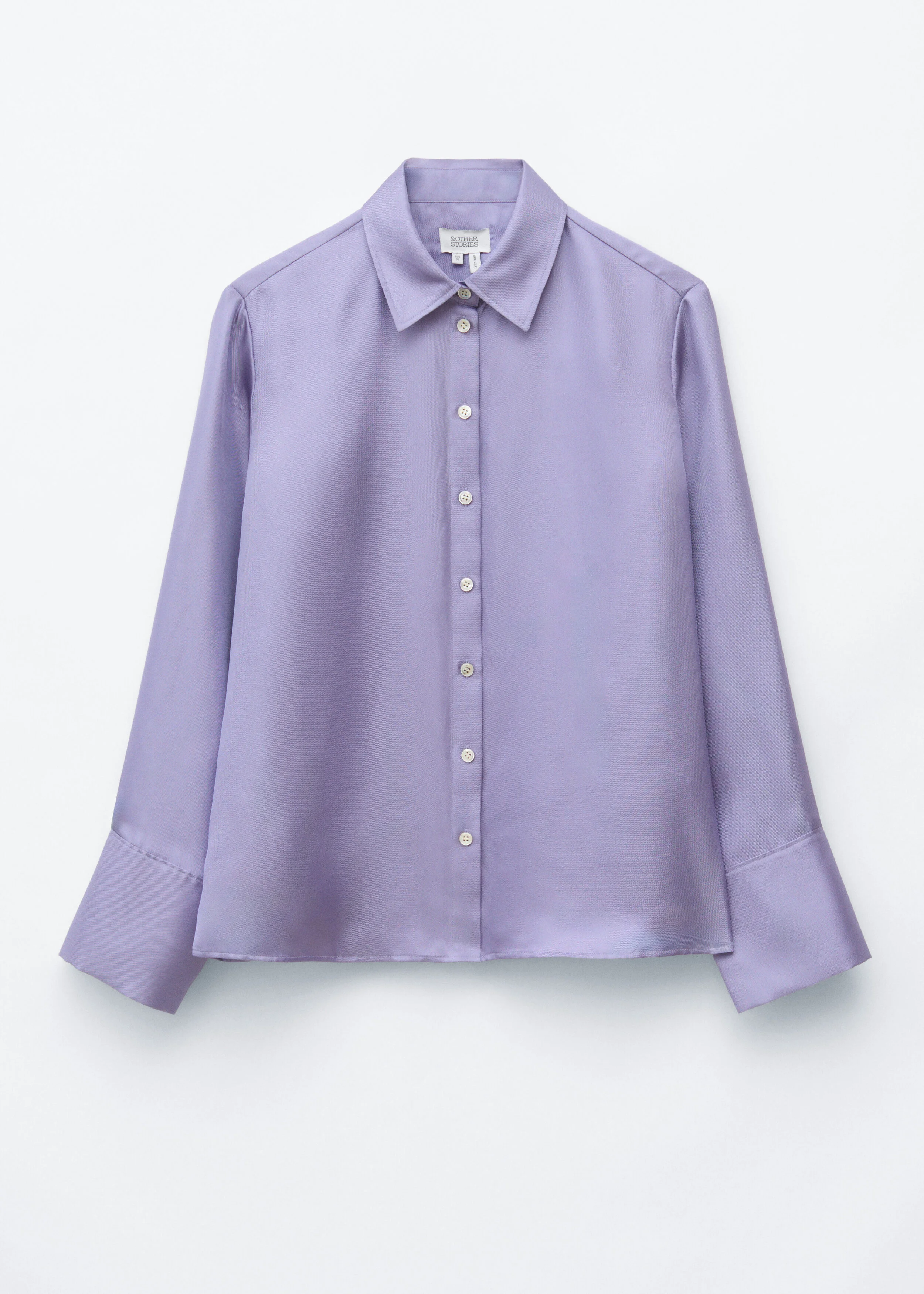 Relaxed Silk Shirt - 1