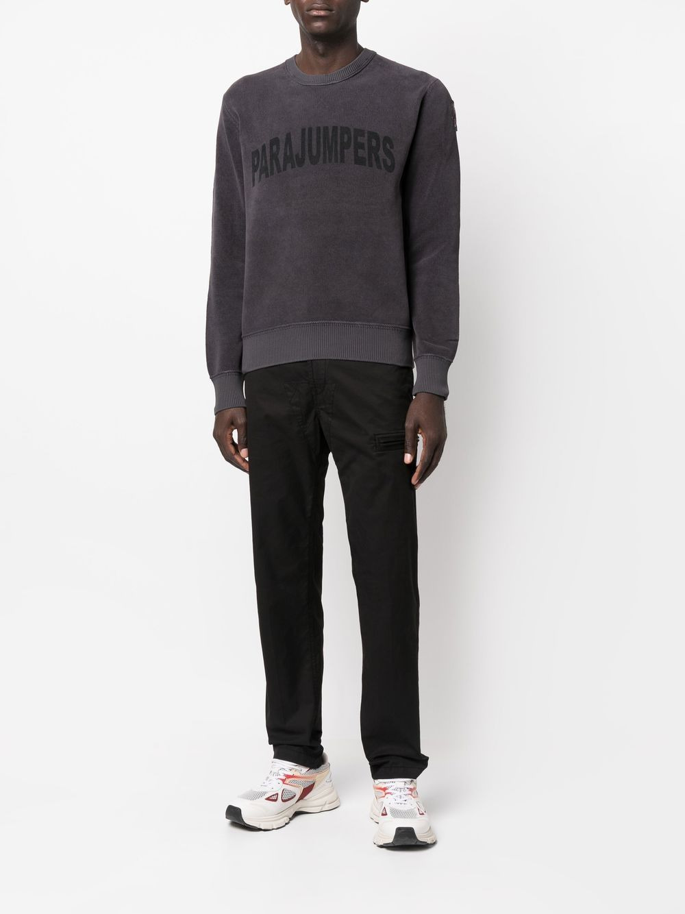 logo-print long-sleeve sweatshirt - 2